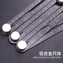 Ceramic tile opening locator universal bricklayer punching multi-functional tiling artifact three-fold ruler four-fold ruler six-fold ruler