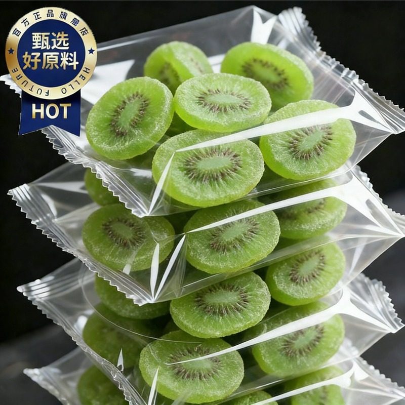 陕西黄心绿心猕猴桃干无糖无添加真的这么好？