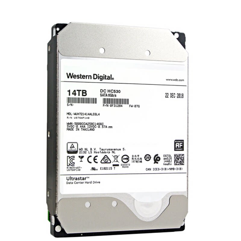 WD Western Digital Enterprise Class 14T mechanical hard disc server helium mechanical disc WUH721414ALE6L4 Western enterprise class 14T (subject to ordering)
