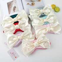 Japanese cute bow eye mask blackout sleep simulation silk eye mask mulberry silk air travel eye mask