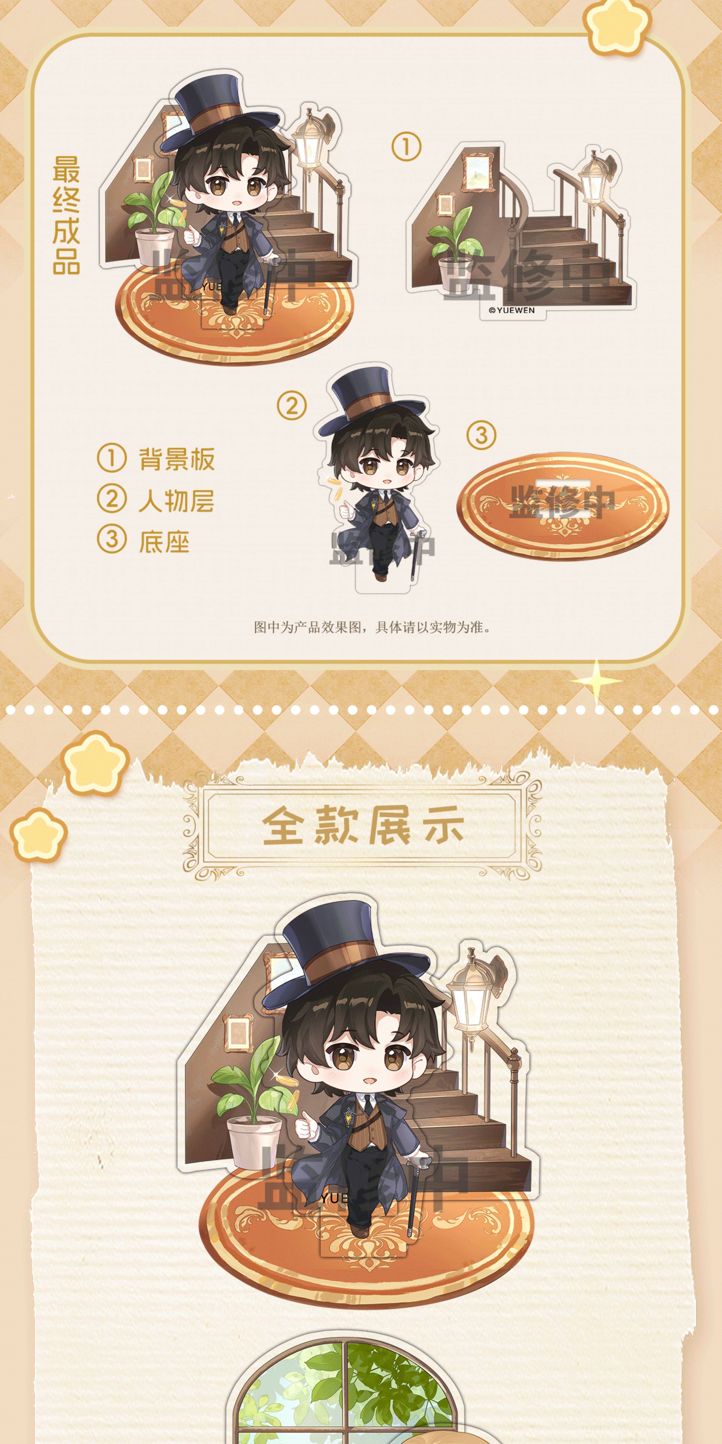 LOTM Official Q-Version Acrylic Standee Blind Box detail photo 3