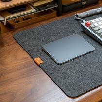 Felt mouse pad large computer desk pad study pad desktop wrist guard desk pad non-slip desk pad