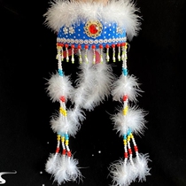 Xiangfei headdress Crown Princess Gege ethnic minority headdress children adult Mongolian props hat women