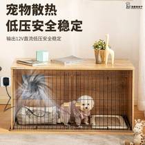 Pet fan pet-specific small fan cat and dog cage summer cooling and heat dissipation nine-blade electric fan cat nest
