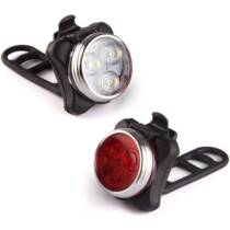 1pcs USB Rechargeable Bike Light Super Bright Front Headlig