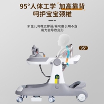 Qiaole Bear Walker Anti-O-Leg Baby Stroller Baby 2024 Childrens Multifunctional Starter Car