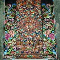 Ethnic wind machine embroidery characteristic embroidery pieces Miao handicraft broken thread embroidery pieces