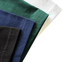 Symmetrical four-corner water droplets written in left cursive four-color short sleeves 4060182