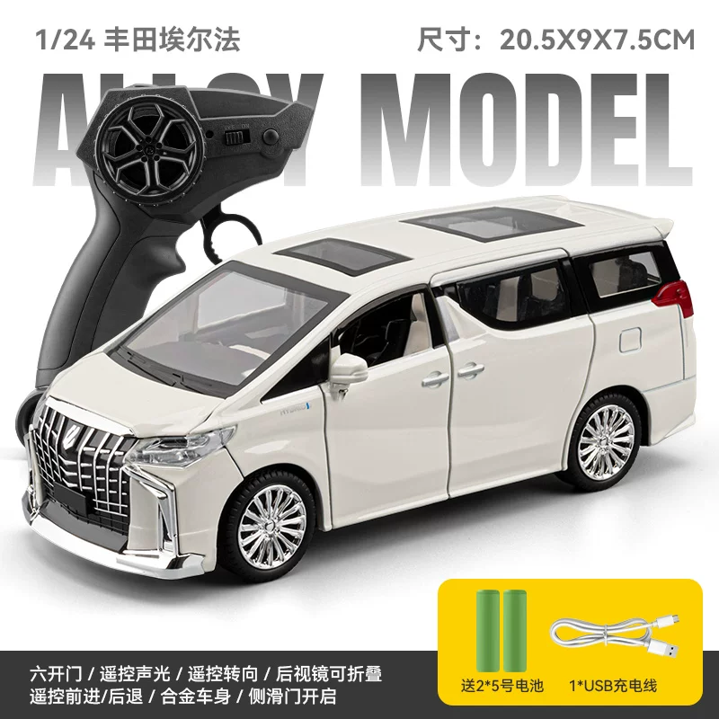 Toyota, алюминиевая машина, реалистичная модель автомобиля, транспорт, игрушечная машина для мальчиков, дистанционное управление, хлеб