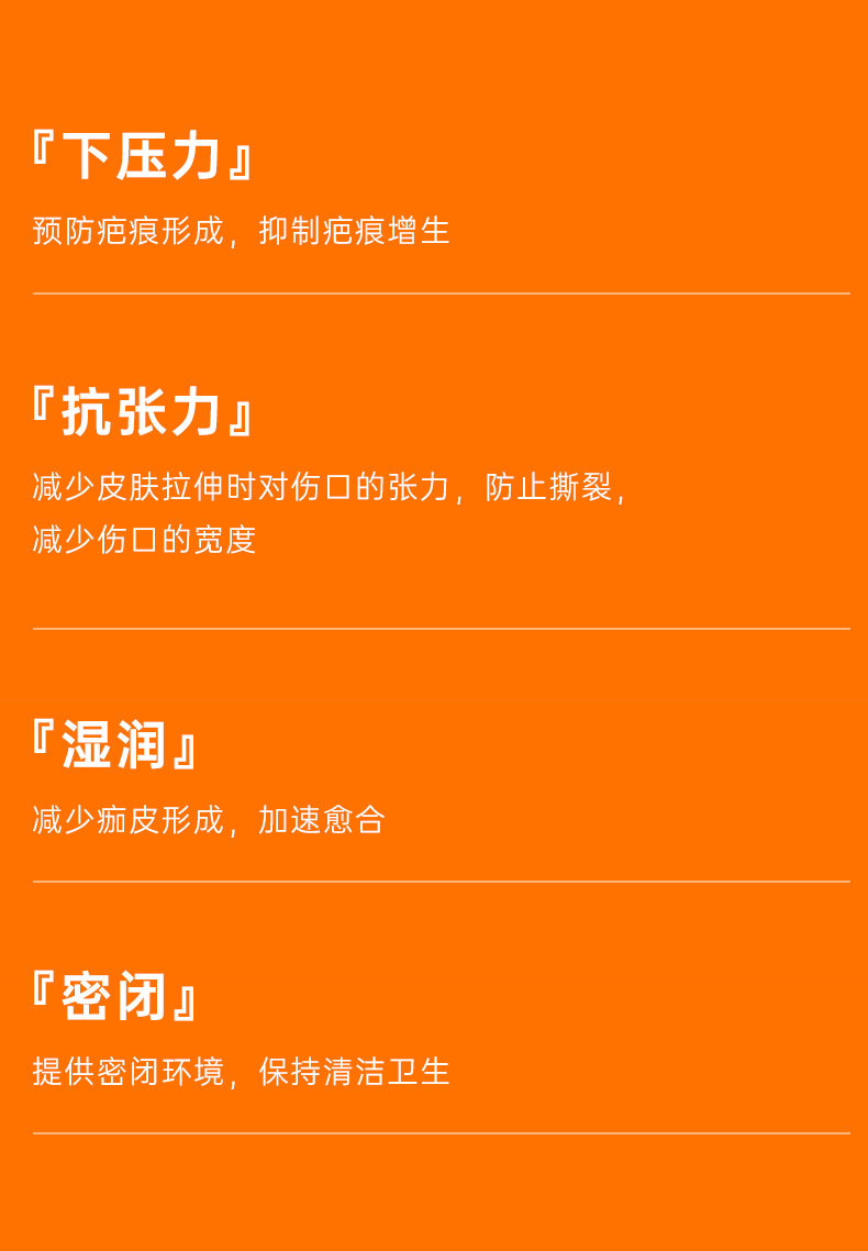 товар из китая heraderm赫丽敷剖腹产疤痕贴增生疤痕恢复凝胶三层丽森卡疤痕贴