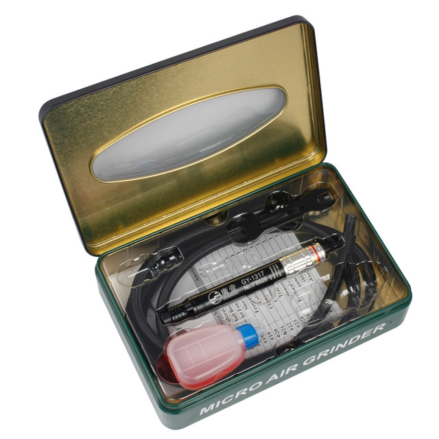 German Premium Imported Guangyi Pneumatic Engraving Pen, Pneumatic Small Engraving Pen, Air-Powered Polishing Machine for Carving