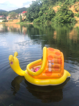 Infant water floating bed childrens swimming ring pet boat floating exhaust pad inflatable swimming pool ocean ball pool
