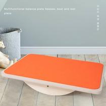 Childrens wooden balance board felt indoor flat solid wood seesaw sensory training childrens game wooden toy