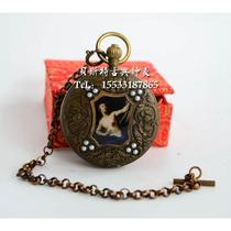 Western imitation antique pocket watch Mechanical watch Antique movie props Western imitation antique pocket watch