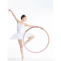 New detachable 8-section hula hoop belly tightening and waist-beautifying fitness ring stainless steel tube high elastic foam home fitness hoop