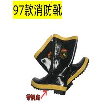 Firefighting boots combat boots drill combat combat 97 models 02 models 14 models 3C certified training shoes protective rescue boots