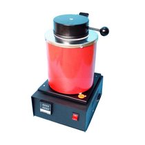 Gold melting furnace small gold melting machine medium frequency melting furnace graphite crucible temperature resistance copper melting jewelry melting furnace