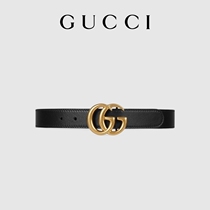 (Deposit payable on delivery) Childrens Leather Double G Belt 2 5cm wide