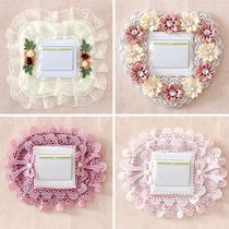Switch cover switch cloth stickers lace switch protective cover switch board decorative plug-in board cover switch sticker