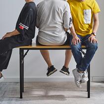 Conference table long square folding office training institution table stall outdoor table calligraphy folding table writing table