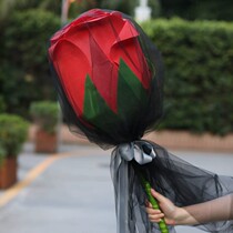 Live broadcast room funny creative props anchor internet celebrity retain people and attract traffic pk tool simulation oversized giant red rose