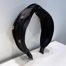 Korean temperament commuter face-showing small headband for women new crystal diamond versatile outing simple hair accessories wide-brimmed headband