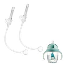 Baby Feeding Accessories Children Water Cup Straw Liquid Sil