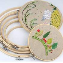 Embroidery adjustable embroidery studio beginner tools embroidery cross-stitch stretcher jumper frame traditional embroidery stretcher jumper