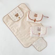 ins baby portable diaper changing pad foldable changing pad bag multifunctional baby changing table diaper pad