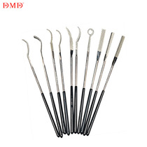 Germany and Japan imported technology manufacturer DMD diamond file 3mm special-shaped file set flat triangle half