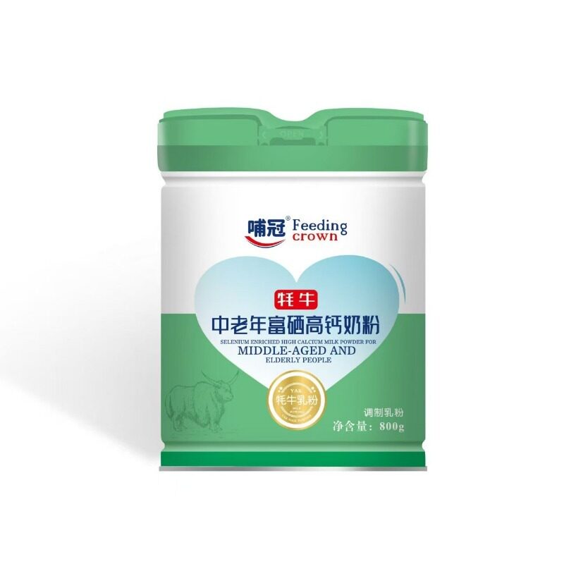 哺冠牦牛中老年富硒高钙奶粉800g
