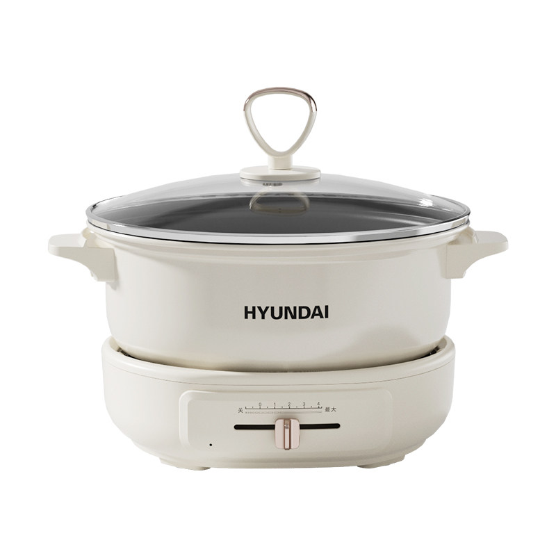 HYUNDAI韩国现代分体式电火锅5L MHGM5002