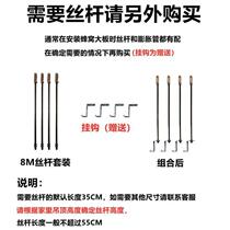 Integrated ceiling honeycomb large plate flat panel conversion frame LED lamp bathroom heater ventilation fan surface-mounted ceiling-mounted aluminum frame 300 600