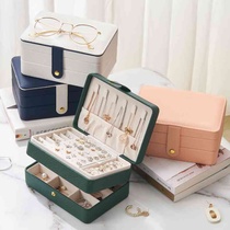 2024 New Ring Jewelry Storage Box Jewelry Box Earrings Earring Storage Box Multifunctional Jewelry Box