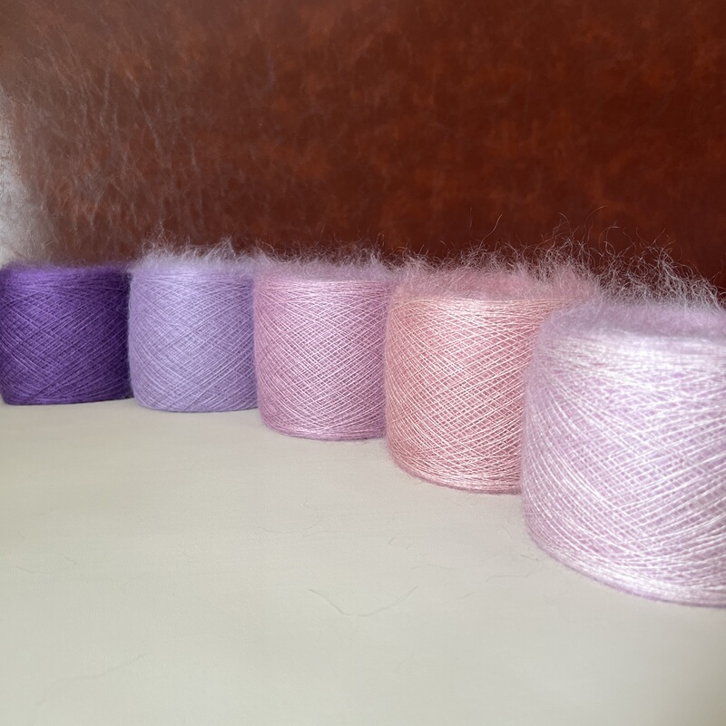 [50g] Japanese Imported Silk Mohair Yarn, Pure Natural Ingredients, DIY Handmade Crochet, Sweater, Scarf, Shawl