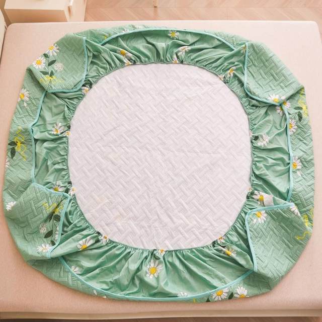 Class A waterproof wet cover single piece cotton thickened Simmons mattress protective cover dustproof sheet bed cover bed cover