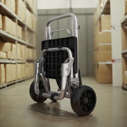 German Import Expo shopping cart small cart stair climbing cart hand cart Foldable For Home luggage small trailer portable purchase