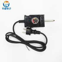 European plug-in thermostat temperature regulating coupler temperature regulating power cord suitable for electric oven electric baking pan etc.