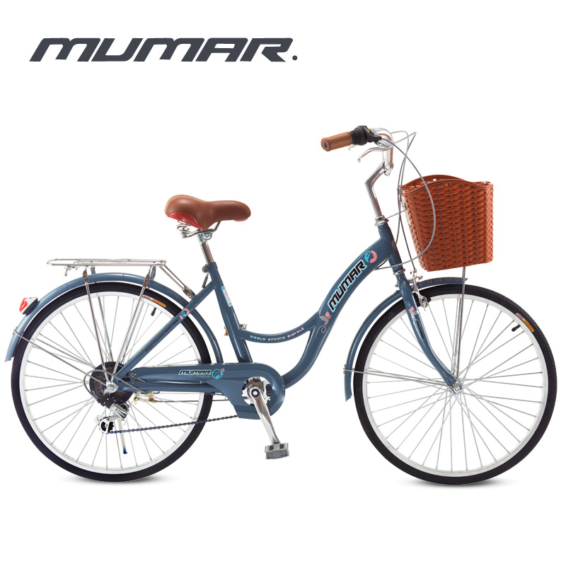 American wrangler mumar bike female variable speed lady 24 inch bicycle city adult male light commuter car
