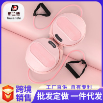 Intelligent waist twisting machine turntable household waist slimming artifact massage weight loss fitness device men and women sports rotating waist twisting disc