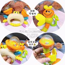 Hand grabbing ball broken hair toy for baby to grab built-in teddy chewing kindergarten headwear biting hand accessories combination