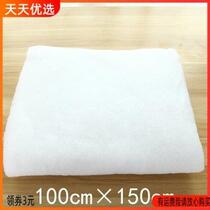 Christmas scene snow house with white cotton white carpet Christmas decorations