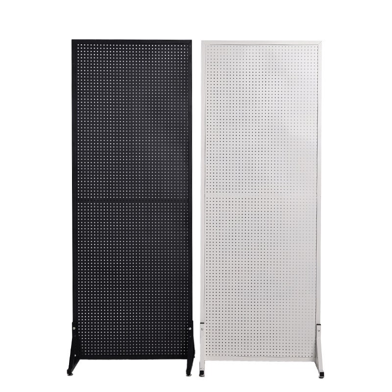 Xiaowu vertical perforated plate storage rack floor-standing wardrobe transformation top-level J vertical punch-free storage rack universal partition
