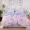 Tăng giường đơn giản bông một gia đình bốn 2m x2.3 bông chăn quilt 220x240 200x230 mùa xuân - Bộ đồ giường bốn mảnh bộ chăn ga gối đệm giảm giá