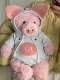 Tongtong's mother's handmade Barcelona bear Banabus pig one-piece crawling suit (only clothes do not include children)