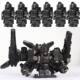 Subway Escape Power Mecha Peace Building Blocks Elite Minifigures Blackhawk Iron Claw Xuanyuan Level 7 Set Toys Third Party