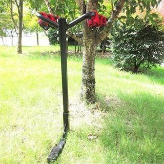 American square mouth a-style car tail rack bicycle rack rear suspension rack can hang three vehicles