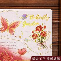 Good-looking classmates recorded in primary school students sixth grade graduation growth commemorative book 2024 new literary retro rose