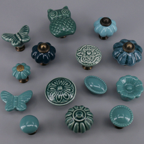 1x Special color Ceramic Wardrobe Drawer Pull Handle Furnitu