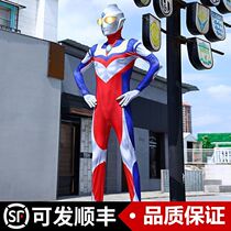 Ultraman Zero clothes Tiga cos clothing childrens adult jumpsuits helmets parent-child clothes thermal underwear for men